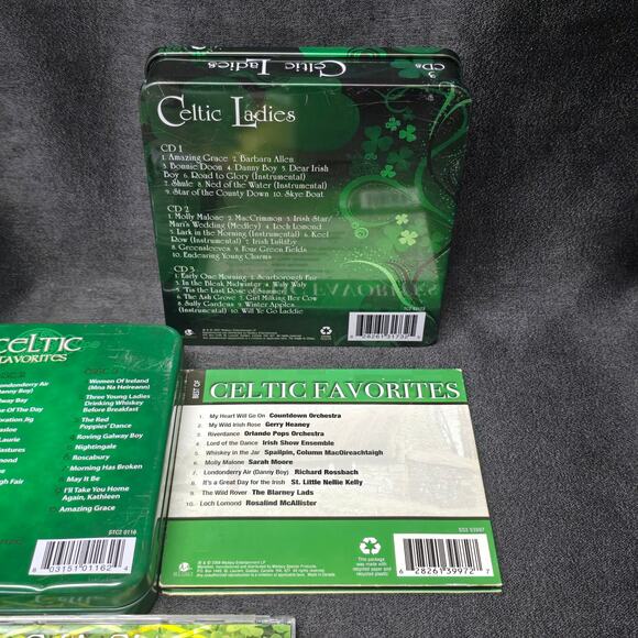 Celtic Ladies Christmas Favorites Sisters & Moods CD Collection & Collector Tins - Picture 7 of 9